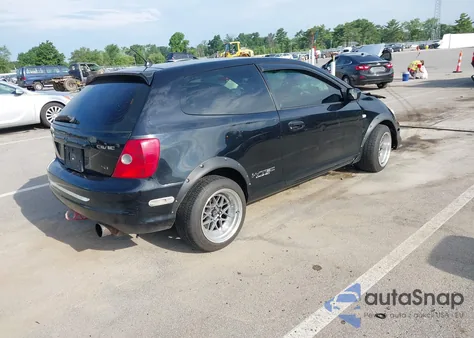 2003 Honda Civic Si из США, поврежденный, VIN SHHEP33593U402243